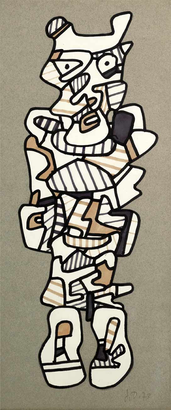 Dubuffet Personnage
